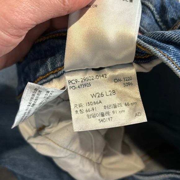 Levi's 501, Size 26. Indigo Blue an Button Fly! - Picture 10 of 11